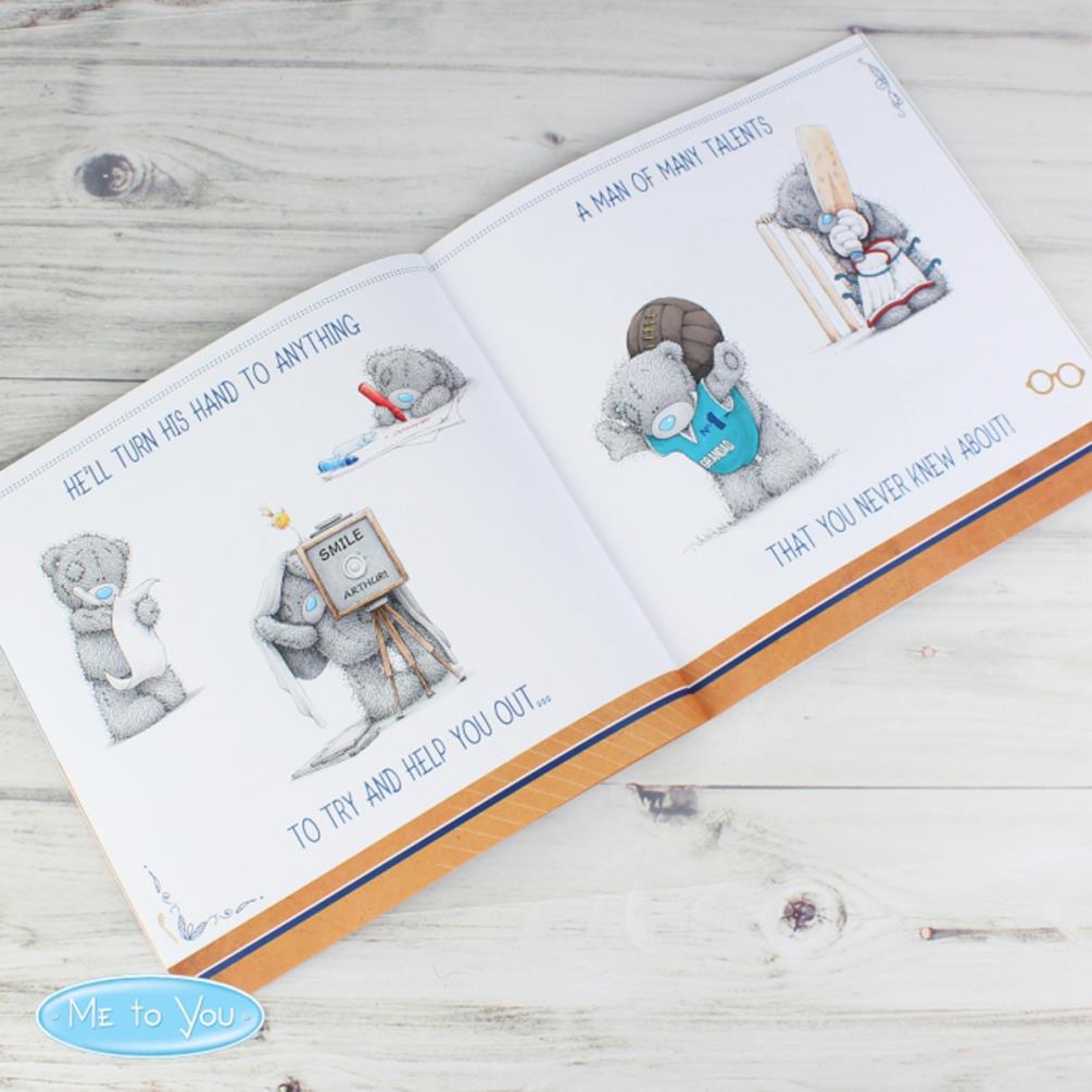 Personalised Me to You Bear For Him Poem Book Extra Image 2